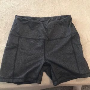 Like New grey Active Life Athletic Biking Shorts